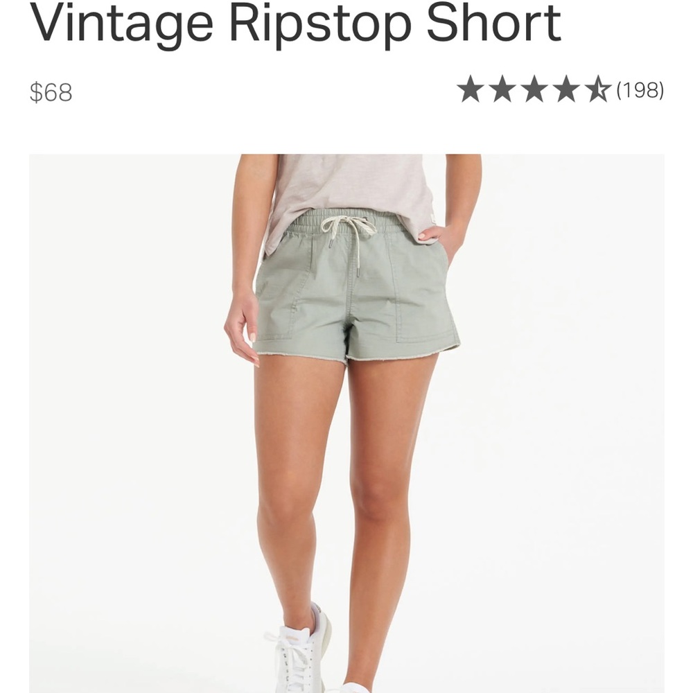 Vintage rip stop shorts